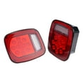 thumbnail image 3 of 39LED LED Tail Lights License Plate Lamp Parts Easy Installation Repair Replacement For Jeep For Wrangler YJ TJ, 3 of 12