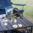 thumbnail image 2 of Sentmoon Deals Flyer Camping Kitchen And Cutlery Set Portable Camping Set Pot Made Of Aluminum Material Sales Items for the Day, 2 of 4