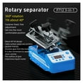 thumbnail image 4 of F711/F722 360°Rotary Vacuum LCD Screen Separator Screen Glue Remover Machine Screen Disassembly Repair Fast Heating, 4 of 5