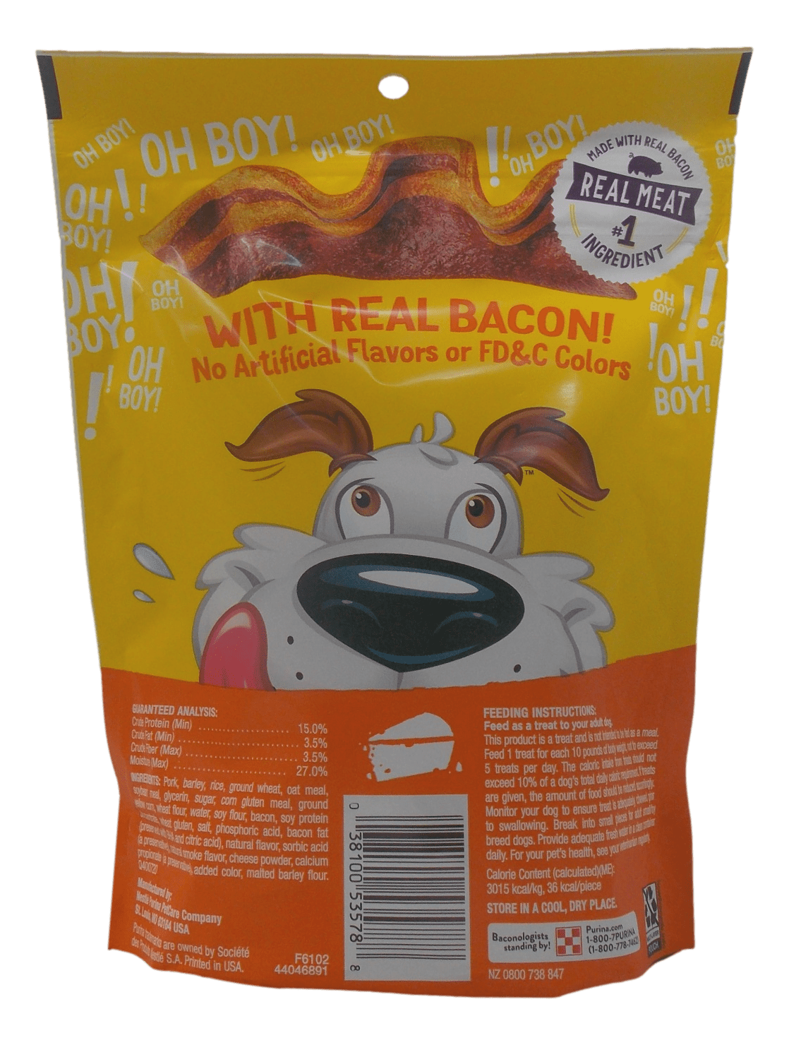 Purina Beggin' Strips Bacon Dog Treats Variety 3-Pack | Original Bacon, Thick Cut Hickory Smoke & Bacon Cheese | MerlinsMart Zine & Rope Toy