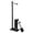 Matte Black, variant on Toilet Paper Holder Stand,Bathroom Toilet Tissue Paper Roll Holder Free Standing with Toilet Brush and Holder Set, 304 Stainless Steel, Weighted Base, Heavy Duty (Matte Black)