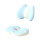 thumbnail image 2 of Almohada de apoyo para la espalda y cojín tipo dona para sentarse, almohada transpirable para la zona lumbar Azul, 2 of 9