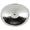 thumbnail image 3 of American Metalcraft HMOV1621 20 Oval Hammered Stainless Steel Bowl 192 oz. Oval Hammered Bowls, 3 of 4
