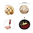 thumbnail image 5 of Cuadros Decorativos Cabezales de sello de pintura de fuego en relieve 3D 25-30 mm Cabeza de sello de sello de cera de bricolaje de latón (nube) Wdftyju embutido en tela, 5 of 5