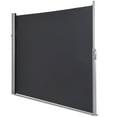 thumbnail image 4 of Gymax 118.5''x 63'' H Patio Retractable Folding Side Awning Screen Privacy Divider, 4 of 10