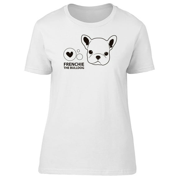 French Bulldog Puppy Cartoon Tee Women's -Image by Shutterstock