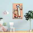 thumbnail image 4 of Calvin And Hobbes Wall Hanging Painting Wall Art Canvas Paintings Posters Home Decorations 20x30inch(50x75cm), 4 of 8