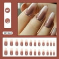 thumbnail image 4 of KUFptva Press on Nails Fake Nails Stick Glues on Nails False Nails Acrylic Nails Artificial False Nails for Nails Art Designs, 4 of 7