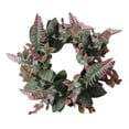 thumbnail image 2 of veasfak Candle Artificial Wreath Small Boho Wreath for Bar Tabletop Living Room, 2 of 9