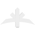 thumbnail image 2 of 36"W x 18"H x 4"D x 4"F, 12/12 Pitch, Alberta Architectural Grade PVC Gable Bracket, 2 of 8