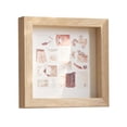 thumbnail image 1 of DOLITY Photo Frame Minimalism Picture Frame Collage Frames Wooden Tabletop Wall Hanging 11cmx11cmx2cm, 1 of 9