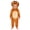 Brown Lion, variant on Raenseen Toddler Baby Cute Animal Jumpsuit Long Sleeve Elastic Cuffs Zip-Up Overall Winter Warm Hooded 3D Tail Rompers Brown Monkey 100