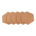 thumbnail image 5 of Set of 5 Hexagonal Rubber Cork Boards - Unbranded Hexagon Shape Bulletin Boards for Notes and Messages, 5 of 8