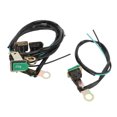 thumbnail image 2 of Motorcycle Horn Switch Button, Motorcycle Horn Start Switch Button 10mm Mirror Mounting Hole  for Electric Bikes, 2 of 8