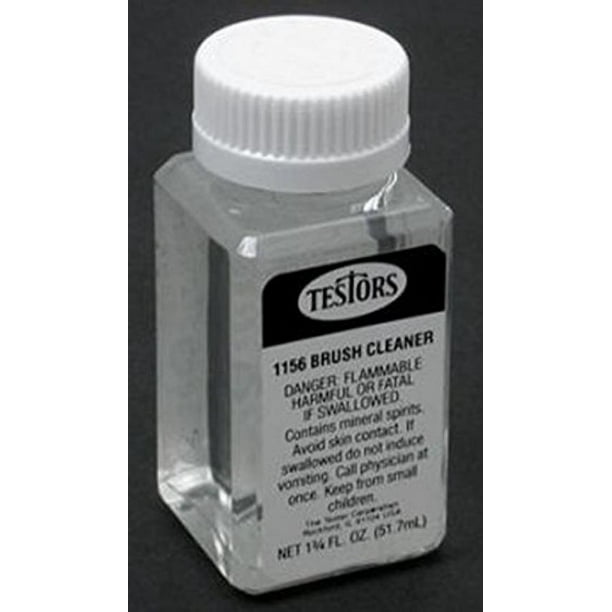 Testors Enamel Plastic Model Paint Thinner & Brush Cleaner, 1.75 oz
