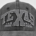 thumbnail image 6 of Unisex Vintage Distressed Embroidered Baseball Cap Washed Dad Hat Casual Outdoor Sun Hat, 6 of 9