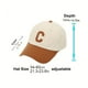 thumbnail image 3 of Gorra de béisbol con bordado de letras a la moda de algodón para hombre, 3 of 4