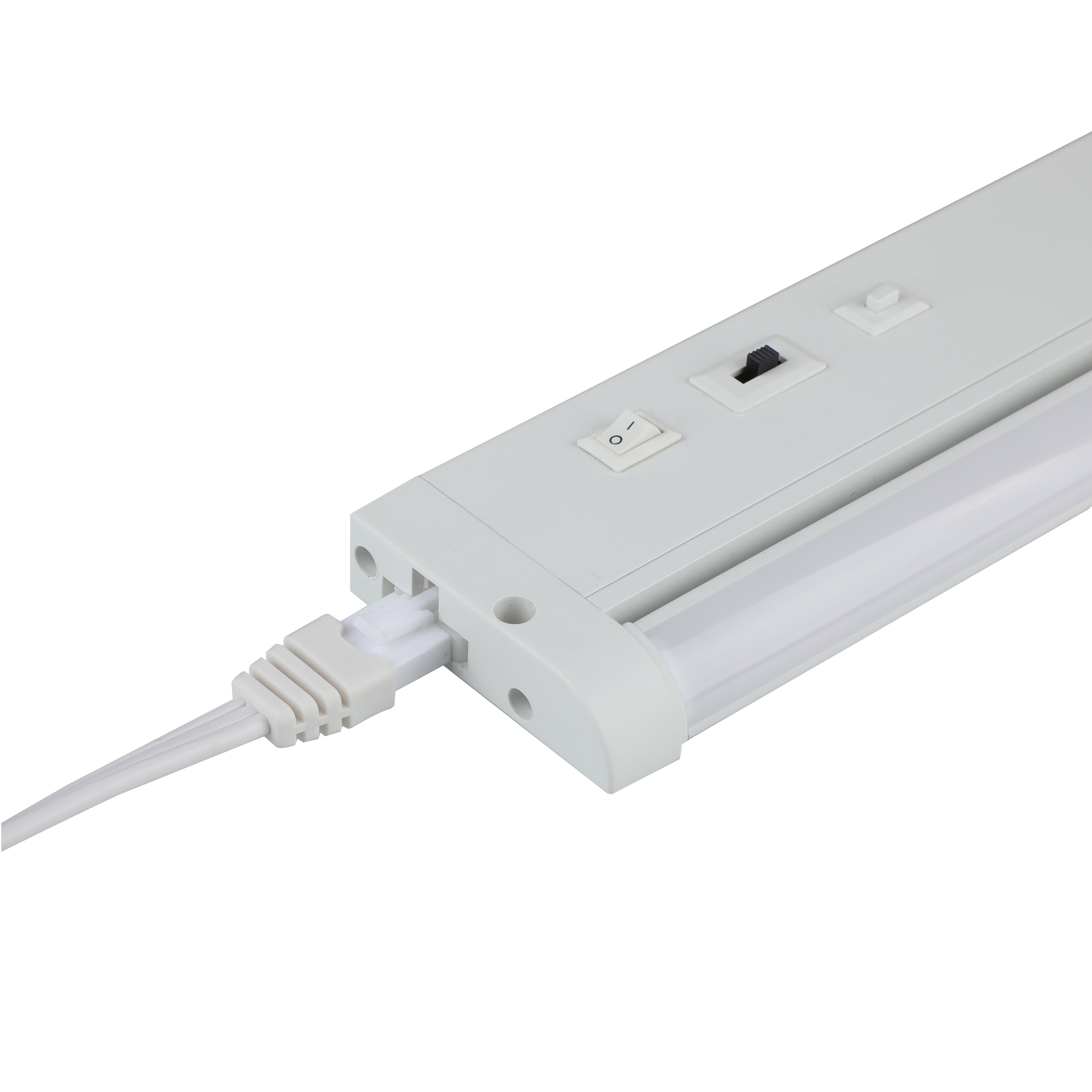 Hyper Tough LED Under Cabinet Light - Swivel 3CCT Rechargeable, Adjustable Angle, Stepless Dimming, 3 Color Modes - Perfect for Kitchen & Wall Lighting