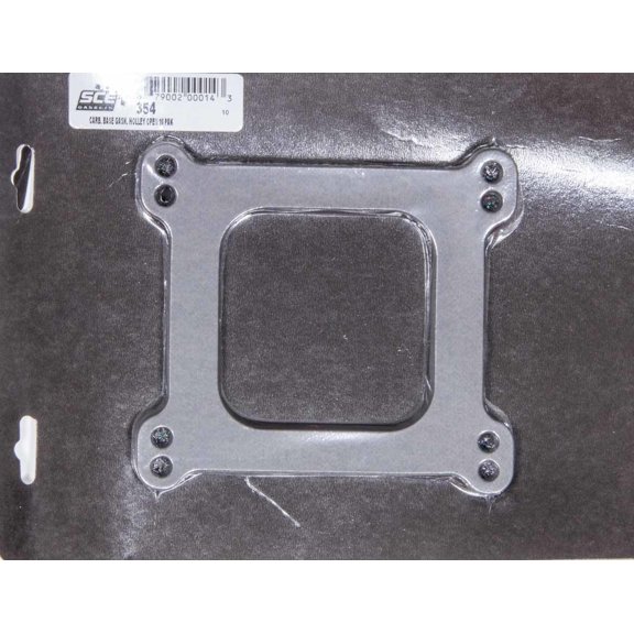 Sce Gaskets 354 Holley 4Bbl Open .062 Thck Carb. Base Gaskets 10 Pak