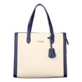 thumbnail image 1 of Bolsa Tote Enso Soleil Chic Mujer EB2432TTBL13 Beige/Azul Marino beige Unitalla, 1 of 6