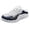 Grey, variant on Mens Sneakers Mesh Upper Slip On Heel-Less Half Slippers Unisex Couple Casual Sports Shoes For Autumn ,Us Size:9
