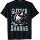 thumbnail image 1 of Camiseta divertida de tiburón para tocar la guitarra con gafas de sol, 1 of 2