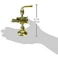 thumbnail image 2 of Deltana SDL980U3-UNL Storm Door Latch; Round; Tubular Lock; Unlacquered Bright Brass Finish, 2 of 2