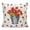 Green, variant on Throw Pillow Covers 18x18 Inch, Red Tulip Flowers Decorative Pillow Cases for Couch Sofa Bed, Spring Floral Vintage Drum Rustic Cotton Linen Square Home Decor Pillowcases with Hidden Zipper