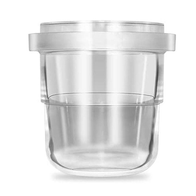 Vaso dosificador de 58 mm, vaso dosificador de espresso para portafiltros de 58 mm Afortunado Sencillez