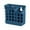 Blue, variant on Pedty 1X Punching-Free Self-Adhesive Kitchen Drain Basket Breathable Chopsticks Cage,Utensils Chopsticks Basket for Washing Drying Or Storing Dishwasher Basket for Small Items