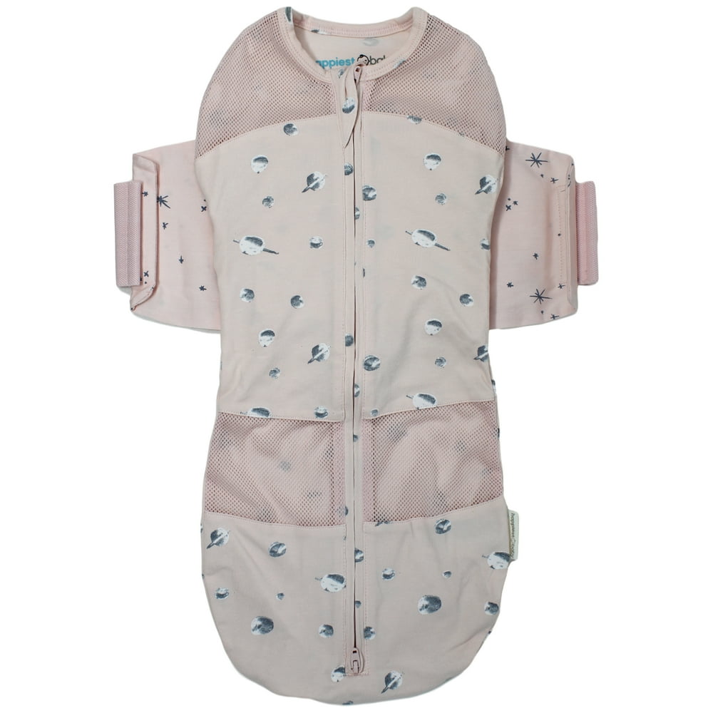 Snoo Sack Pink with stars on wings, Small