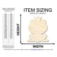 thumbnail image 2 of Unfinished Frog Prince Wood Cutout Shape 24" / 1", 2 of 3