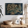 thumbnail image 3 of Elephant Stock Hokusai Kamakura Wall Art - Horizontal Canvas Wall Art - Living Room Wall Decor - People Canvas - Blue And Orange Decor By Hokusai - 24" x 16", 3 of 8