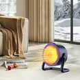 thumbnail image 6 of Portable Desk Heater 500W Fast Warm Fan with Heating Modes for Indoor Use and Outdoor Travel in Winter Seasons, 6 of 6
