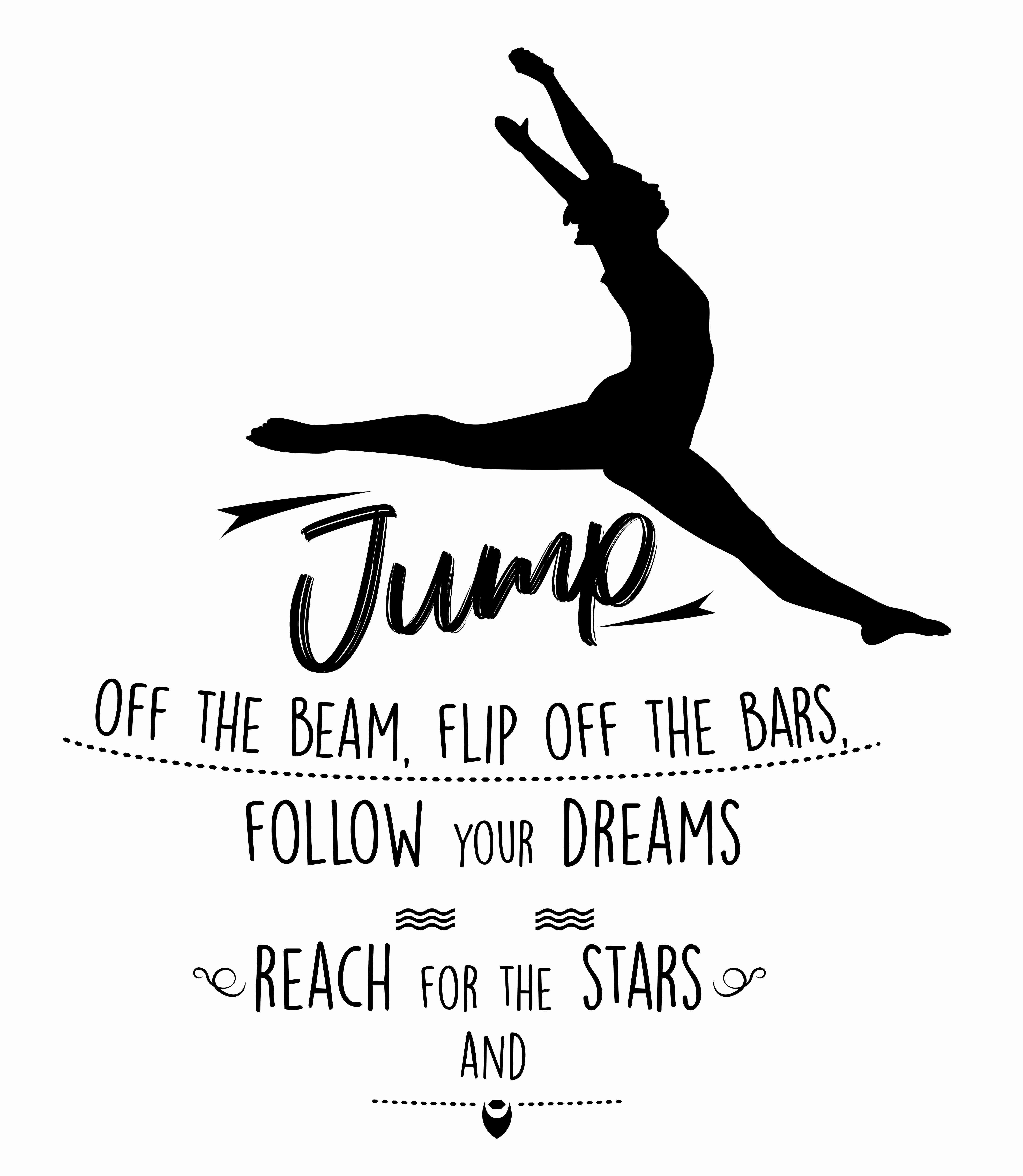 Jump Off The Beam Flip Off The Bars Follow Your Dreams And Reach For The Stars X 23 Inspirational Quotes Decoration Sticker Bedroom Living Room Stick And Peel Vinyl Jump Off The Beam Flip Off The Bars Follow Your Dreams And Reach For The Stars X 23 Inspirational Quotes Decoration Sticker Bedroom Living Room Stick And Peel Vinyl
