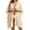Beige, variant on Women Summer Shawl Wraps Swimsuit Cover Ups Beach Swimwear Ruffle Sleeve Open Front Cardigans Lightweight Casual Bikini CoverUps Beige Free Size