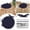 Navy blue, variant on 1PCS Outdoor Dining Chair Cushions, Patio Seat Cushions 15Inch, Round Outdoor Chair Cushions with Durable Tie for Non-Slip Support,Indoor 1.8cm Thin Sponge In All Seasons Multi Color Optional, Green