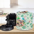 thumbnail image 4 of Xoenoiee Floral Sloth Plam Leaves Pattern Pressure Cooker Cover for 6 qt Instant Pot, Kitchen Appliance Dust Cover with Pockets for Rice Cooker Air Fryer Slow Cooker, 4 of 6