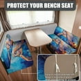 thumbnail image 2 of Uorisanigo RV Dinette Cushion Covers, Stretch Ocean Turtle Camper Cushions Cover Dustproof Loveseat Sofa Furniture Protection Dinette Seats Cushion for Pets, 2 of 7