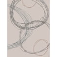 thumbnail image 2 of Lee, Judson 12x14 Black Ornate Wood Framed with Double Matting Museum Art Print Titled - Lead Circles II, 2 of 4