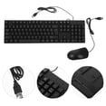 thumbnail image 3 of 1 Set Keyboard Mouse Combo Full Size Keyboard Spanish Wired Keyboard Supply, 3 of 5