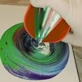 Lenkho 8oz Acrylic Pour Cup , 4 Channels Paint Pouring Split Cup Art