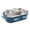 Blue, variant on Niceminiwall Steel Lunch Box with Three Leakproof Compartments for Fruits Sandwiches Green