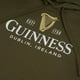 thumbnail image 3 of Guinness - Sudadera Harp para Hombre (Oliva Oscuro), 3 of 3