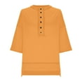 thumbnail image 4 of Womens Oversized T Shirts Loose Fit Crewneck Short Sleeve Tops Summer Casual Blouse Y2K 2024 Basic Tee, 4 of 4