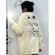 thumbnail image 4 of Abrigos de felpa lisos Kawaii Hello Kitty Y2k para mujer, Sudadera con capucha con estampado Sanrio, abrigos bonitos de dibujos animados para mujer, chaquetas holgadas informales, 4 of 5