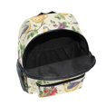 thumbnail image 6 of FORMRS School Backpack with Front Zippered Pocket 12" Student Travel Daypack, Birds with Strawberries, 6 of 6