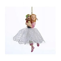 The Nutcracker Suite Clara Holding Nutcracker Christmas Ornament – Holiday Tree Decoration
