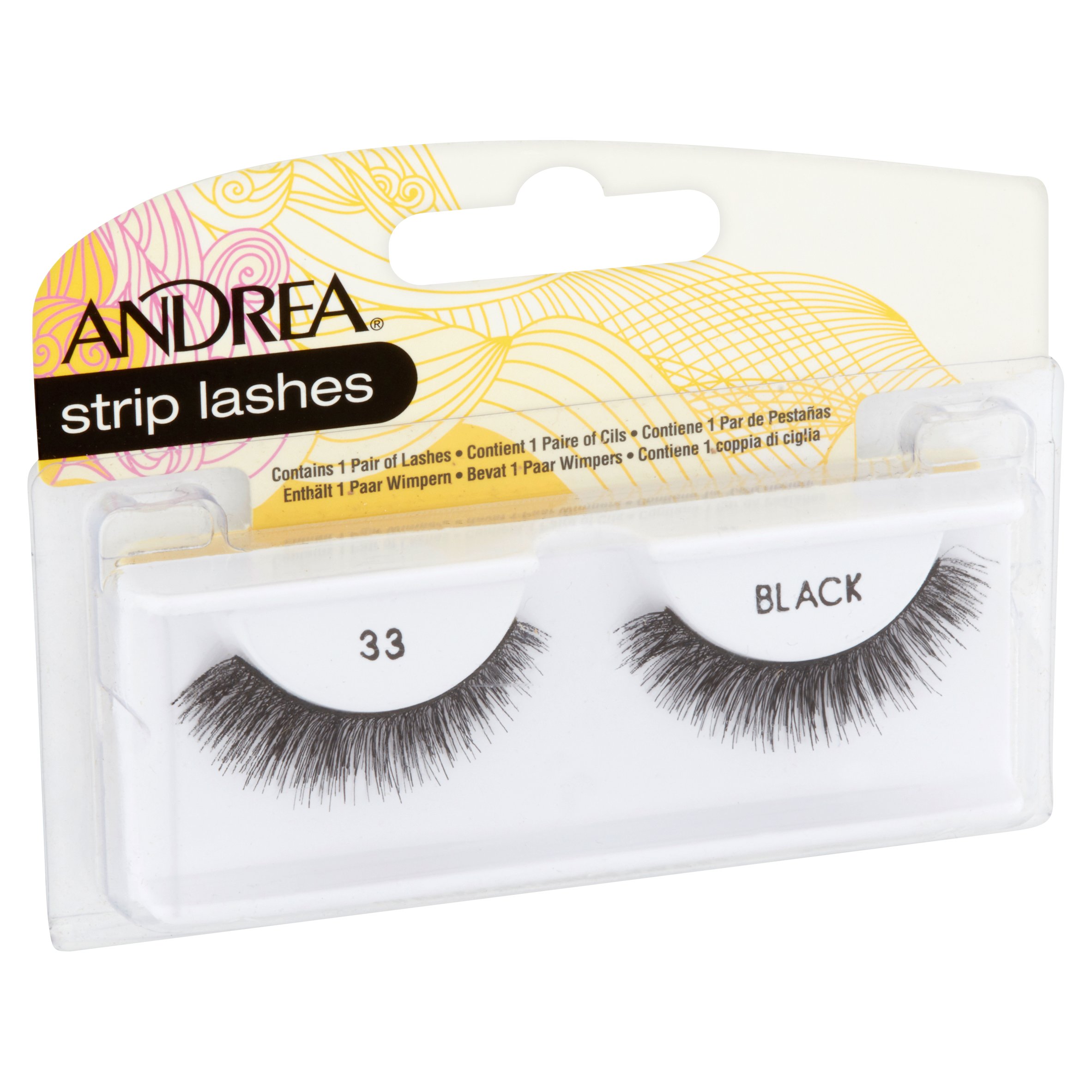 Andrea Strip Eyelashes, 33 Black, 1 pr - image 2 of 5