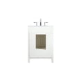 thumbnail image 3 of Elegant Kitchen and Bath 24 inch Single bathroom vanity in white, 3 of 5